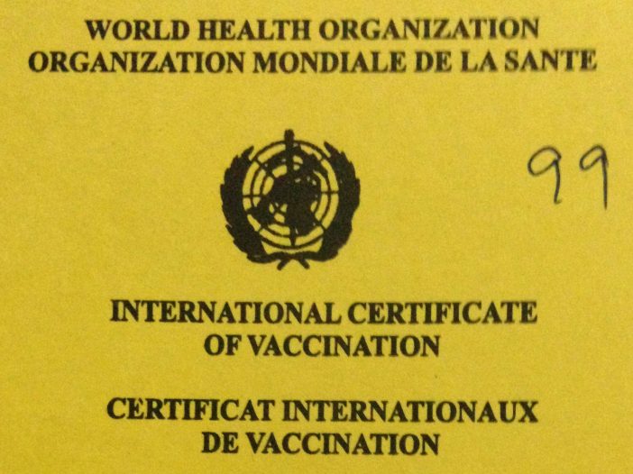 Yellow Fever Vaccination Certificate (WHO)