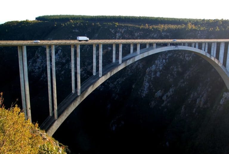 Bloukrans Bridge Bungy jumps