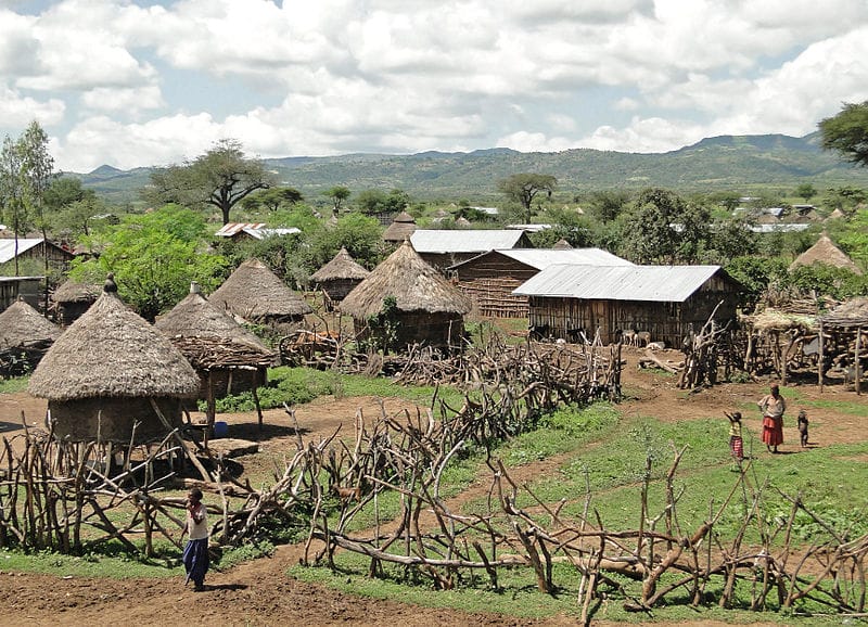 Konso Village, Ethiopia.