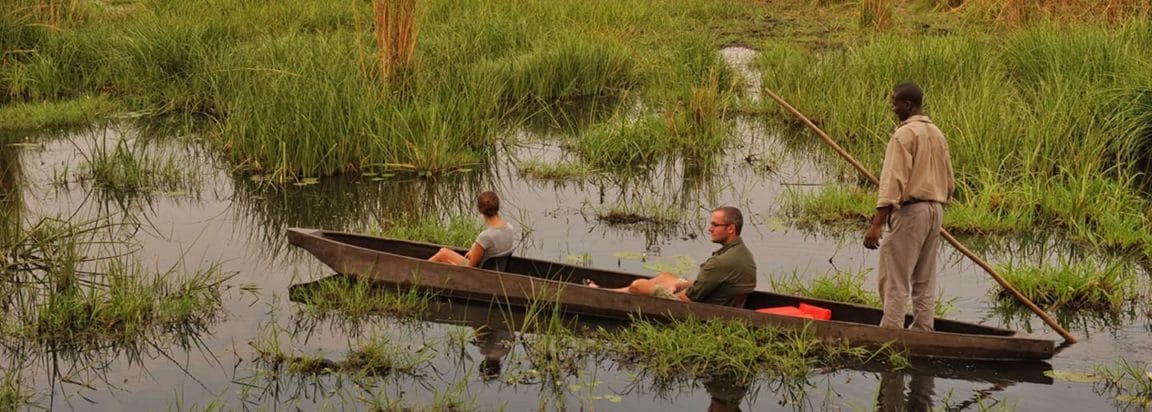 Mokoro Ride near Chobe National Park, Botswana