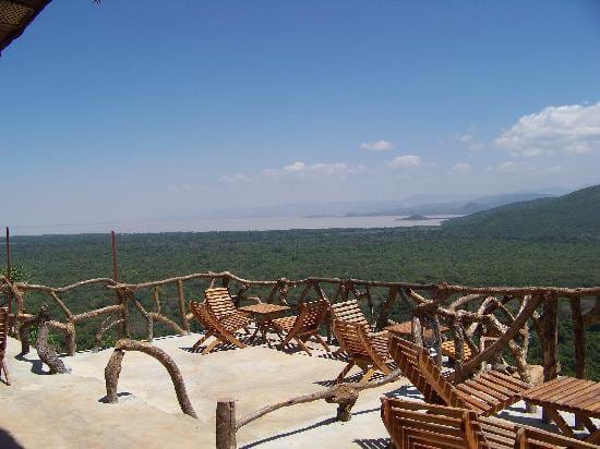 View from Paradise Lodge, Arba Minch, Ethiopia.