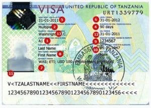 tanzania visa USA