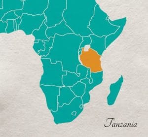 tanzania map