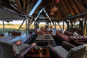 Selinda Camp Lounge Area