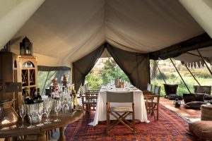 Selinda Explorers Camp Dining