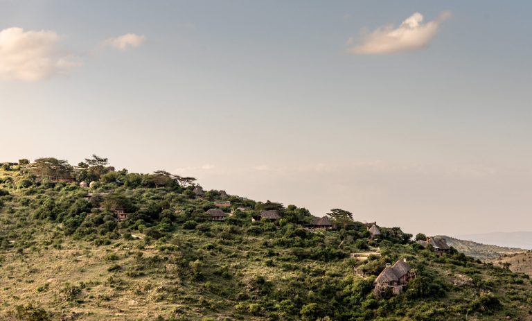 Borana Lodge Aerial View