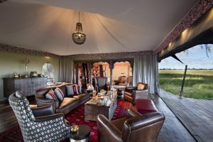 Duba Plains Camp Lounge