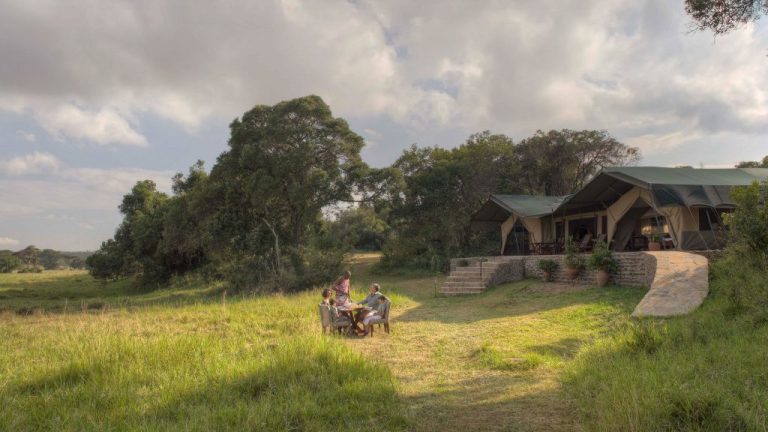 The view over Mara North Conservancy from Kicheche Mara Camp
