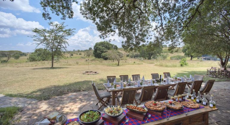 Kicheche Mara North Outdoor Dining