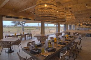 Namiri Plains Dining