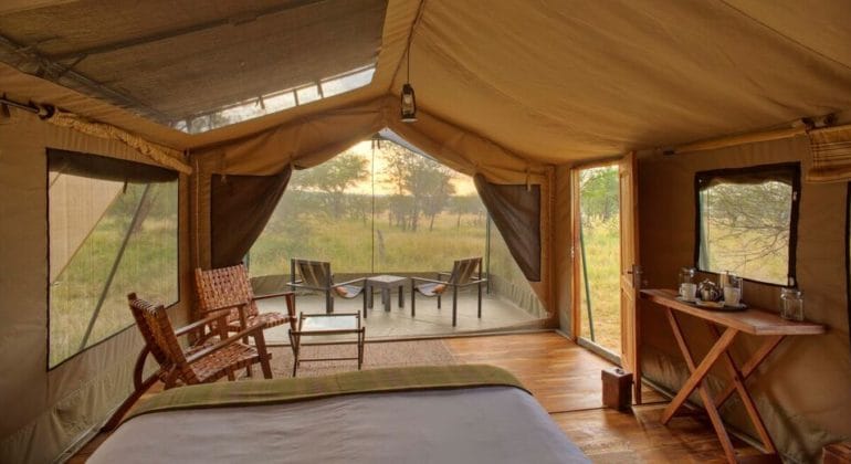 Olakira Camp Tent Interiors 1