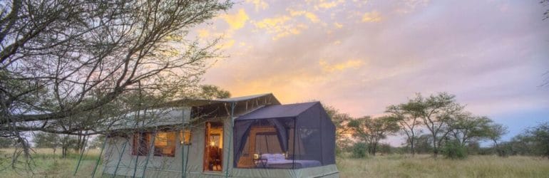 Olakira Camp View Of Tent