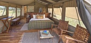 Olakira Migration Camp Tent Interior