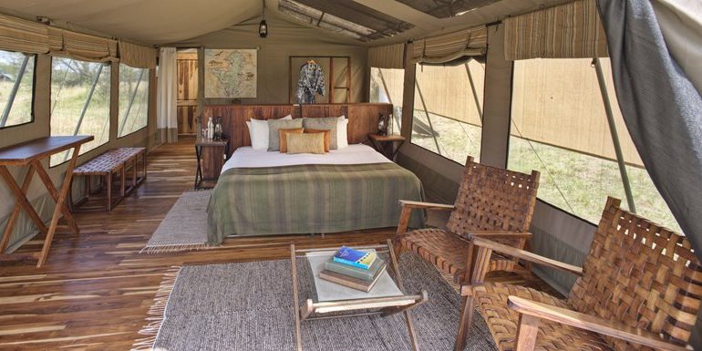 Olakira Migration Camp Tent Interior