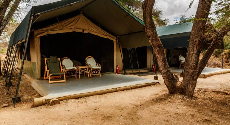 Porini Amboseli Camp Tent View