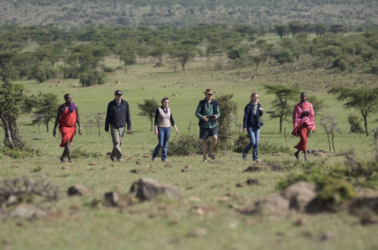 Porini Lion Camp - Maasai walks