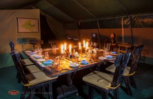 Porini Mara Camp Dining