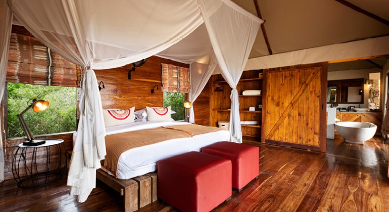 Sayari Camp Tent Interior
