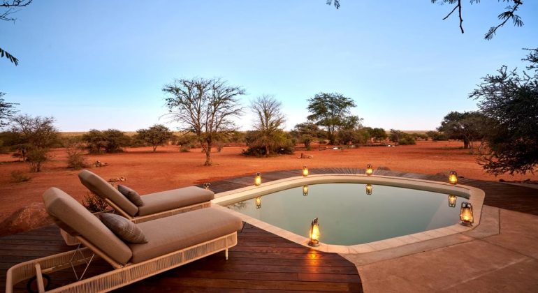 Tswalo Motse Private Pool Deck