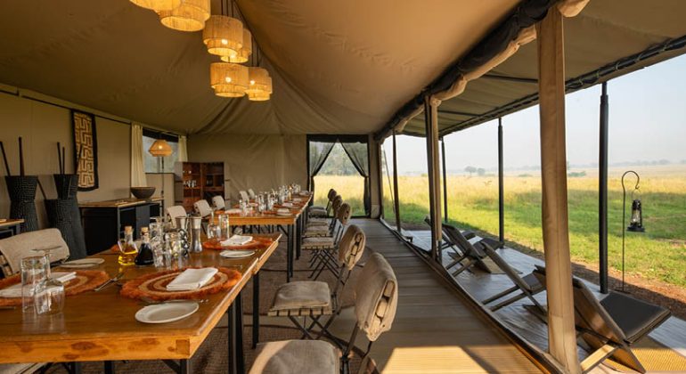 Ubuntu Migration Camp Dining