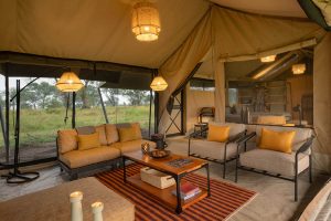 Ubuntu Migration Camp Tent Lounge