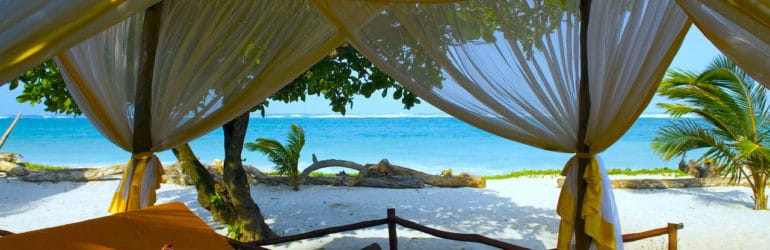 Afrochic Diani Beach Sunbed