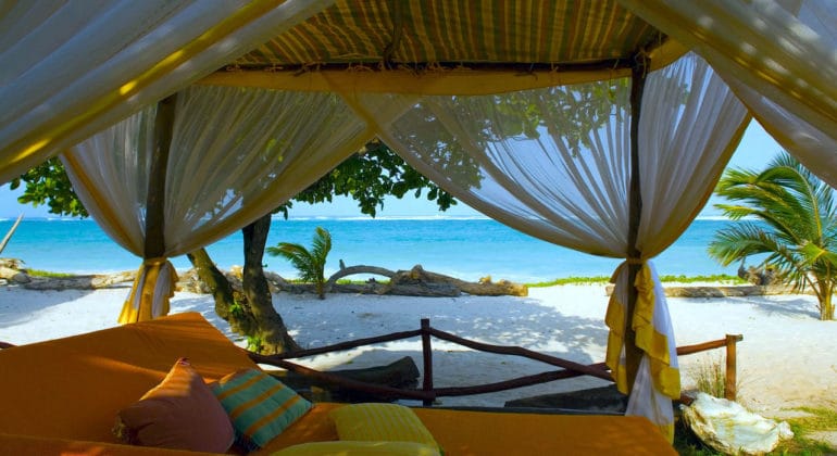Afrochic Diani Beach Sunbed