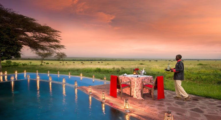 Andbeyond Kichwa Tembo Tented Camp Pool