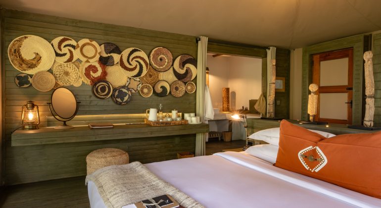 Andbeyond Kichwa Tembo Tented Camp Tent Interior