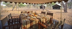Chobe Under Canvas Guest Area