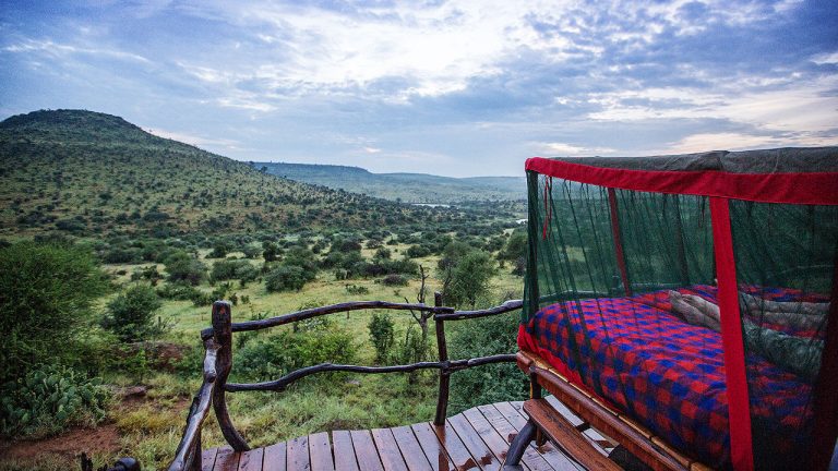 Elewana Loisaba Star Beds View