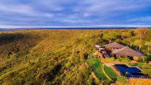 Elewana Loisaba Tented Camp Aerial View