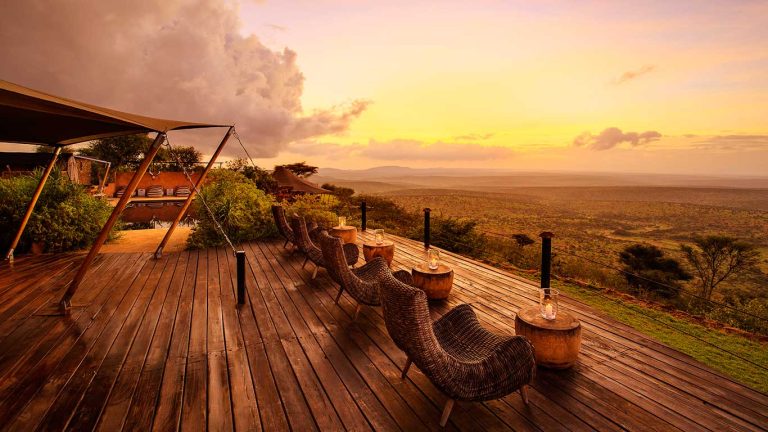 Elewana Loisaba Tented Camp Deck