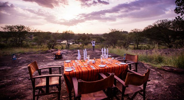 Elewana Serengeti Migration Camp Bush Breakfast