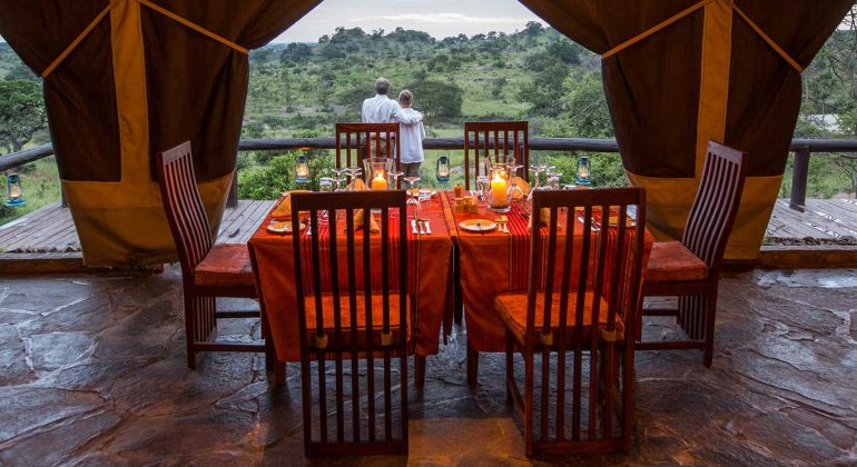 Elewana Serengeti Migration Camp Dining