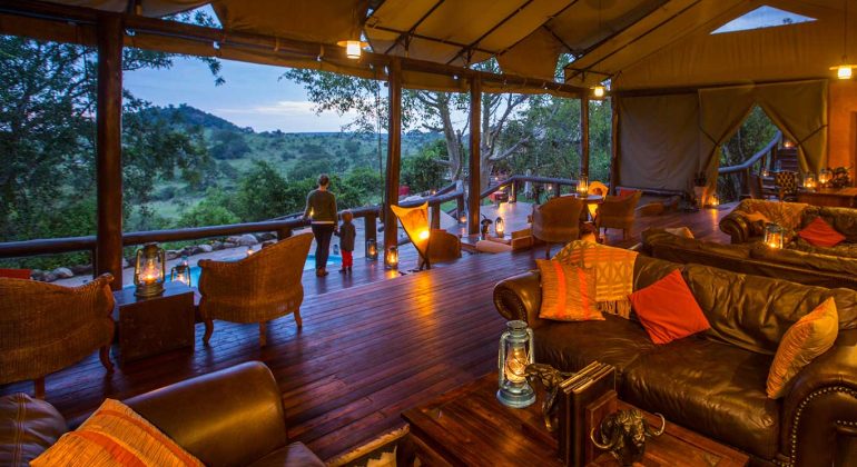 Elewana Serengeti Migration Camp Lounge