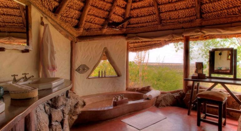 Elsa Kopje Meru Bathroom