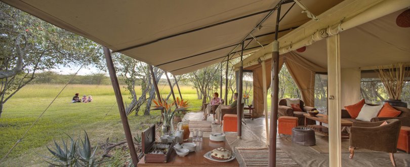 Encounter Mara Tent View