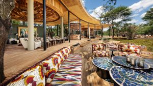 Grumeti Serengeti River Lodge Deck