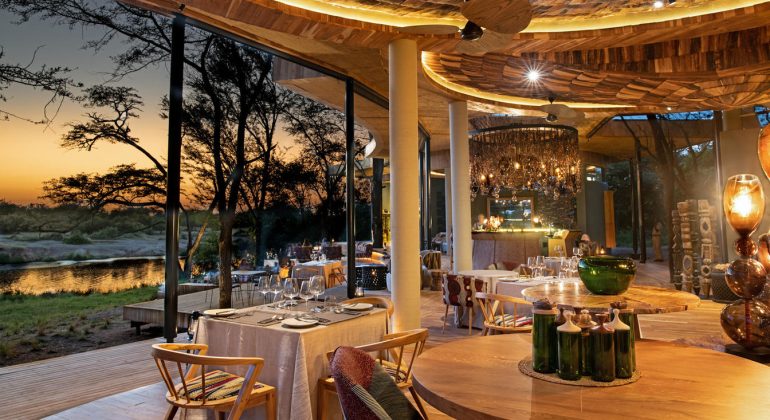 Grumeti Serengeti River Lodge Dining