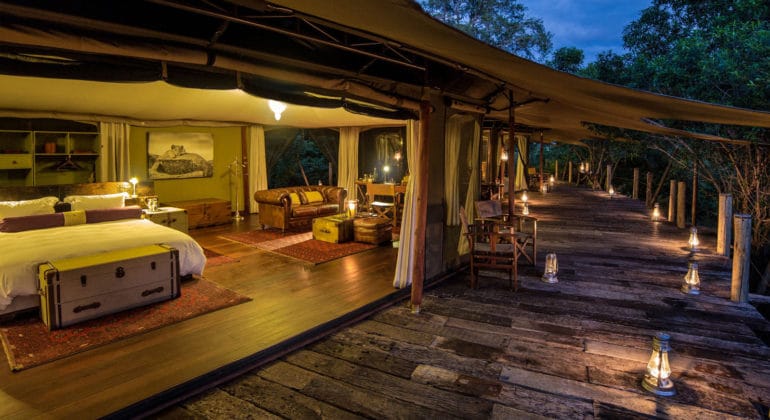 Mara Plains Camp View