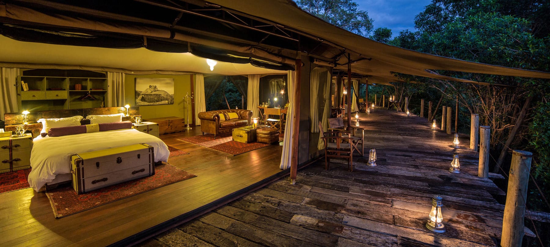 Mara Plains Camp View