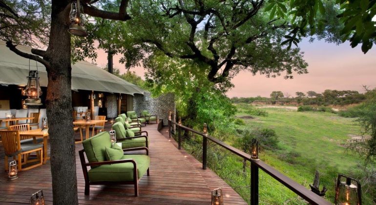 Ngala Tented Camp Deck