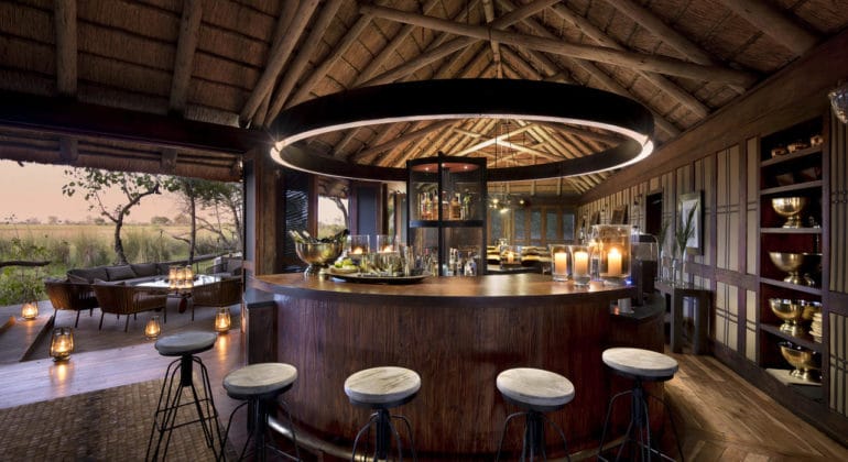 Nxabega Okavango Tented Camp Bar