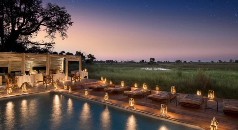 Nxabega Okavango Tented Camp Pool
