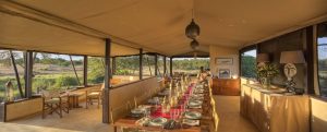 Ol Pejeta Bush Camp Dining