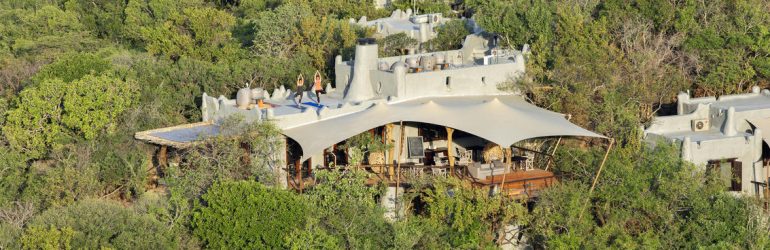 Phinda Rock Lodge Aerial View