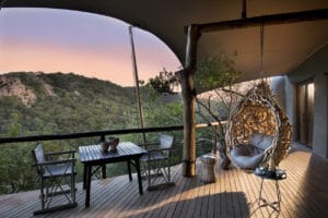Phinda Rock Lodge Verandah