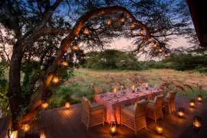 Phinda Vlei Lodge Deck Dining