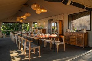 Rekero Camp Dining
